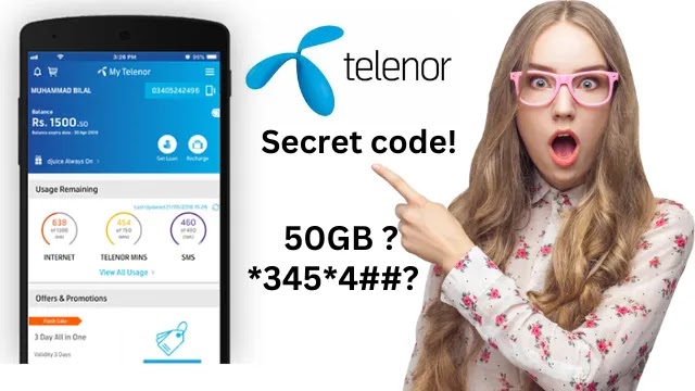 Get free internet from Telenor with this secret code!