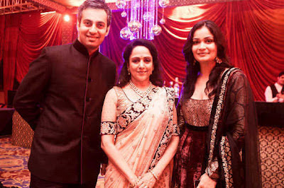 Hema Malini with Guest