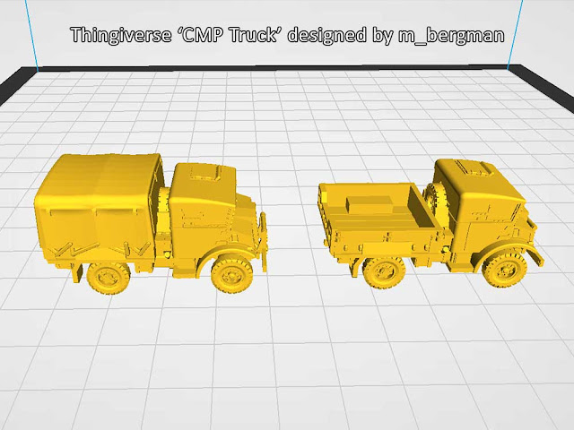 Thingiverse Canadian Military Pattern (CMP) Truck