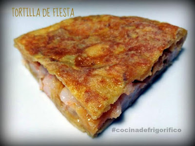 Tortilla de fiesta #cocinadefrigorifico