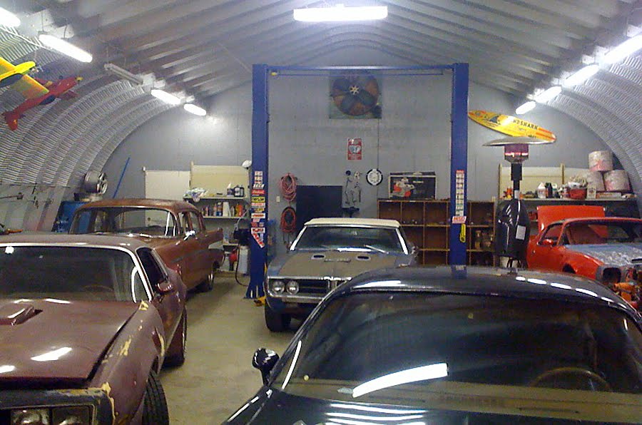 and stacks of NOS parts safely tucked into your dream hot rod garage