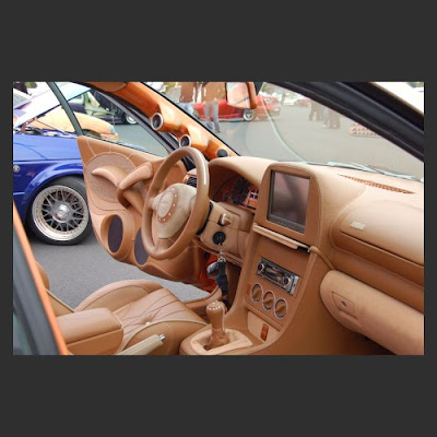 interior of car