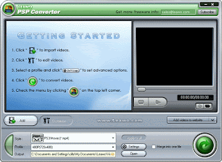 how to convert video to psp