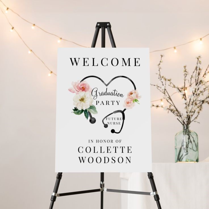 nursing school graduation party decor, themes and ideas