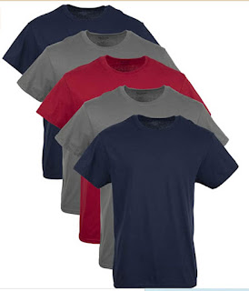 Amazon - Gildan Men's Crew T-Shirts, Multipack