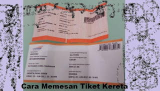 cara melakukan pemesanan tiket kereta api via online lewat hp,indomaret dan alfamart