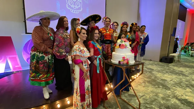 Las festejadas del mes de septiembre.