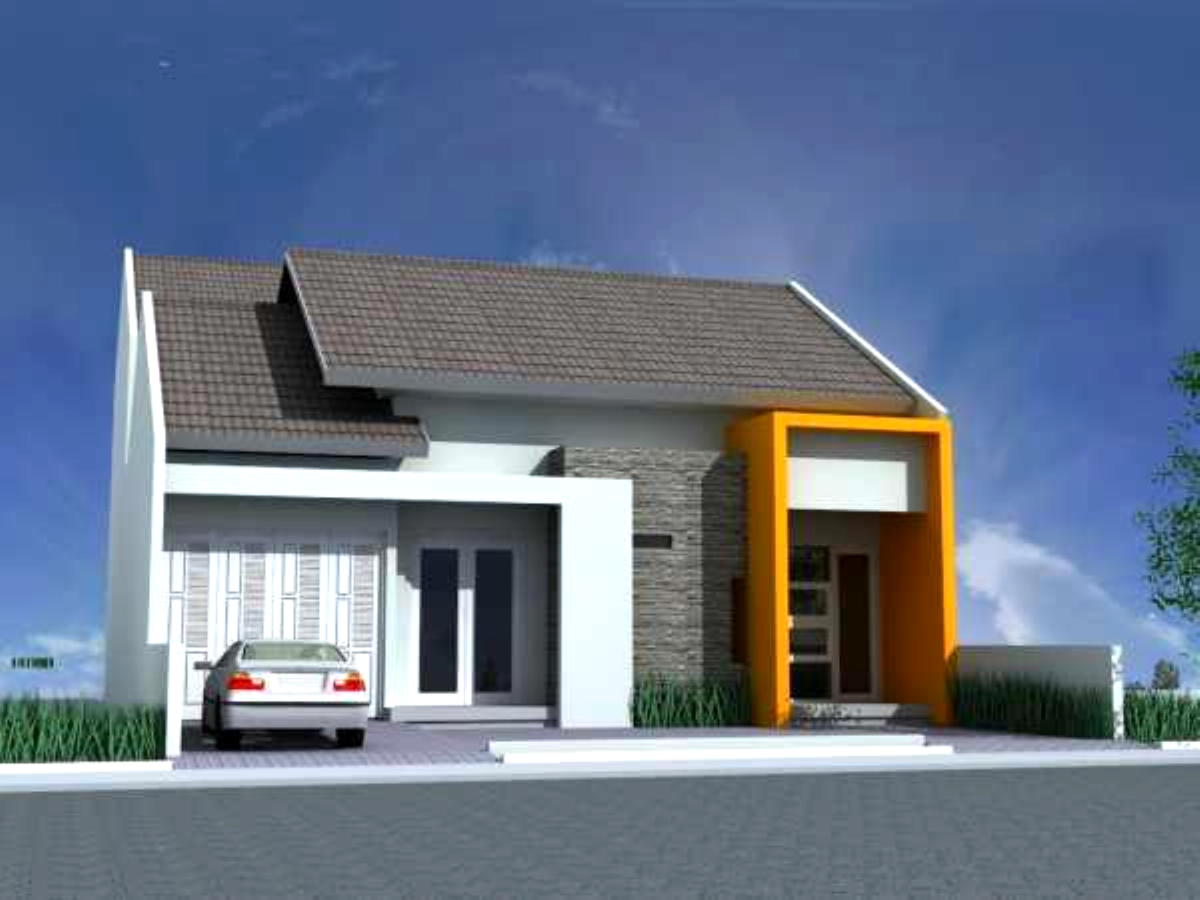  Kumpulan  Gambar  Rumah  Minimalis  Sederhana  Modern  Yang 