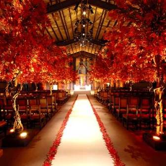 Fall Wedding Reception Ideas