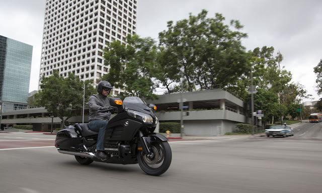 The Goldwing F6B in black. One bad ride!