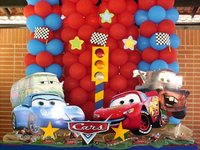 DECORACION CON CARS 2 decoracionesparafiestasinfantiles.blogspot.com/