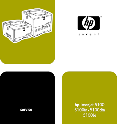 HP LASERJET 5100 PRINTER SERVICE MANUAL