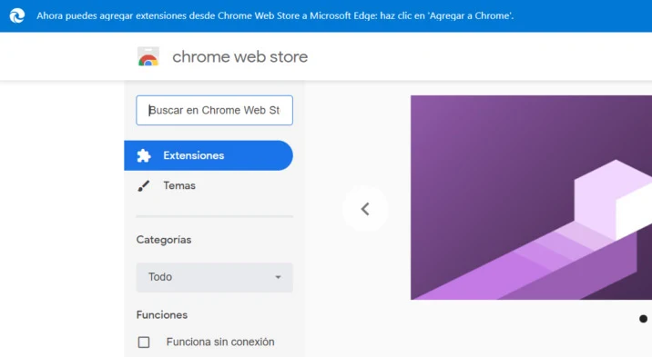 Microsoft Edge ضد Google Chrome اضافات