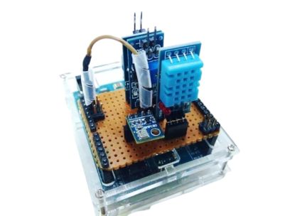 Weather monitoring system using Arduino