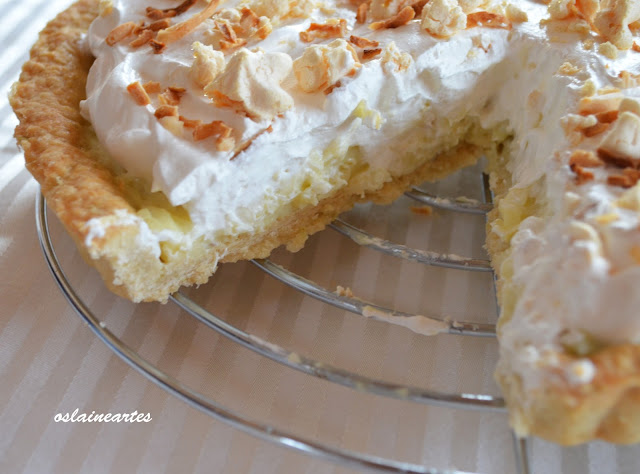 Torta cremosa de Coco