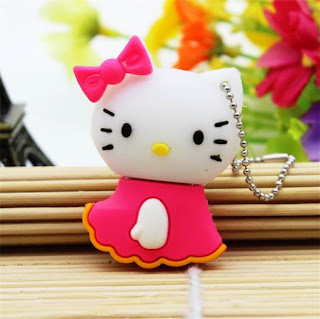 Gambar Flashdisk Hello Kitty Pink Yang Lucu