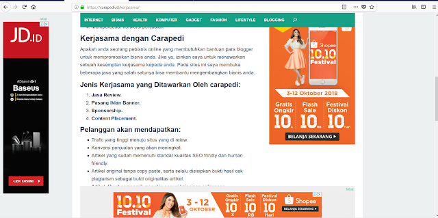 Kumpulan tips blogging