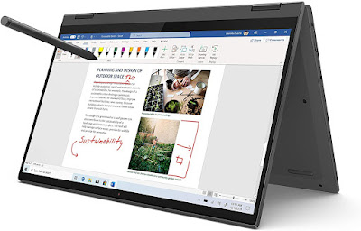 Lenovo Flex 5 : Best budget touchscreen Laptop for graphic design