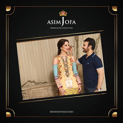 Cybil J. Chowdhry photoshoot for the Asim Jofa Premium Eid Collection