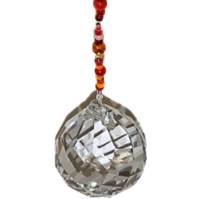 30mm Swarovski Faceted Crystal Ball, Feng Shui Faceted Crystals, 30mm Swarovski Crystal Ball, Feng Shui Crystal Placement