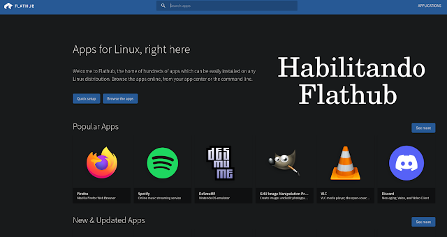 Habilitando Flathub no Ubuntu e Fedora