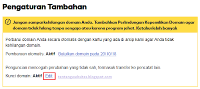 Cara memindah domain godaddy ke akun lain