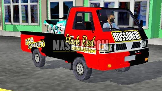 Mod Bussid L300 Muatan Motor Drag