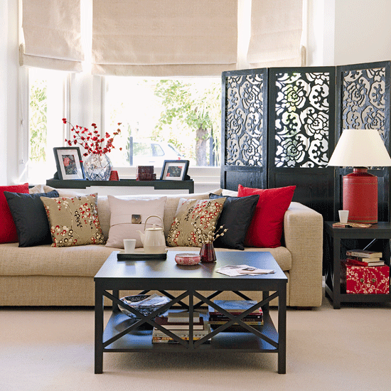 New Home Interior Design  Traditional Living  Room 