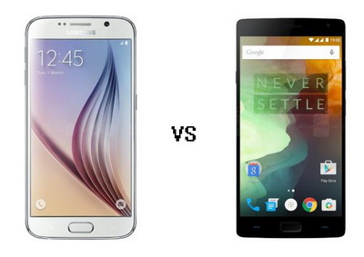 Samsung Galaxy S6 vs. OnePlus 2