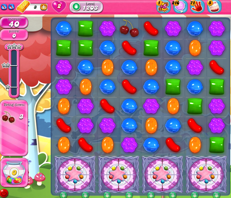 Candy Crush Saga 1203