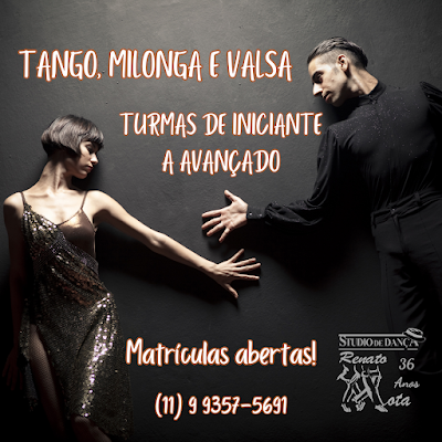 Aulas e Cursos de Tango, MIlonga e Valsa Argentina.