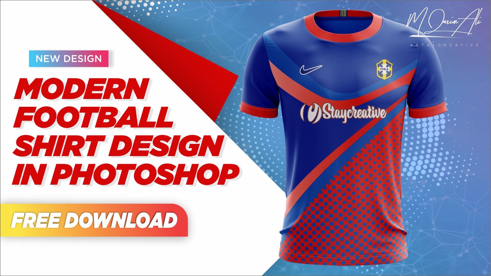 Download Modern Football Shirt Design In Photoshop Free Yellow Images Mockup Download By M Qasim Ali M Qasim Ali Sports Templates For Photoshop