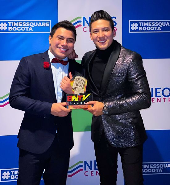 Rafael María Diaz artista revelación del vallenato en los Premios BNTV AWARDS