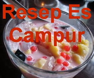 Resep Es Buah Segar Campur Susu