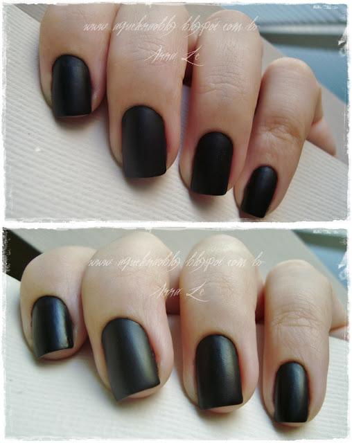 Preto Fosco Risque Fast Fashion Esmalte Nailpolish Matte