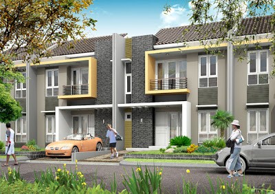 model rumah cluster 4