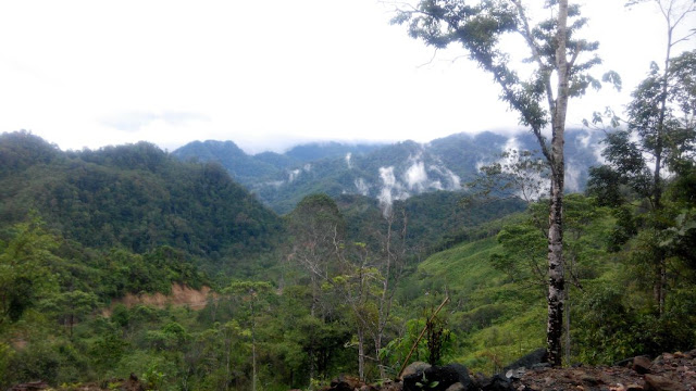 Suasana alam pegunungan Mamasa Sulawesi Barat