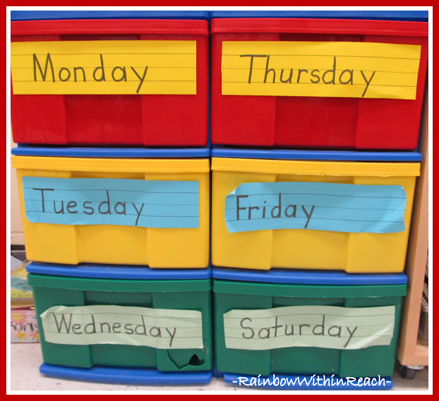 photo of: Daily Organization in Classroom 