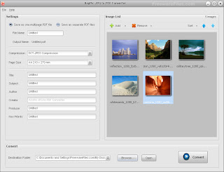 AnyPic Freeware JPG to PDF Converter Software