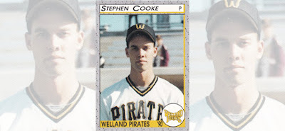 Steve Cooke 1990 Welland Pirates card