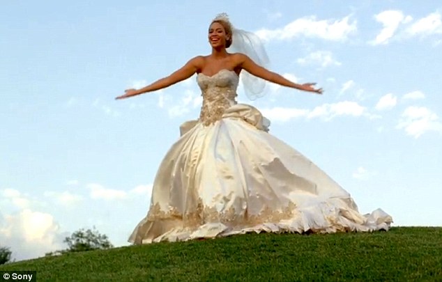 Beyonce in a wedding gown in her new music video
