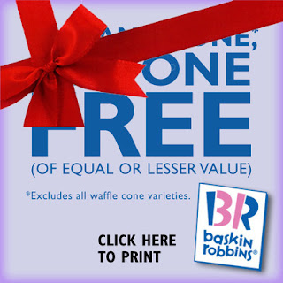 Free Printable Baskin Robbins Coupons