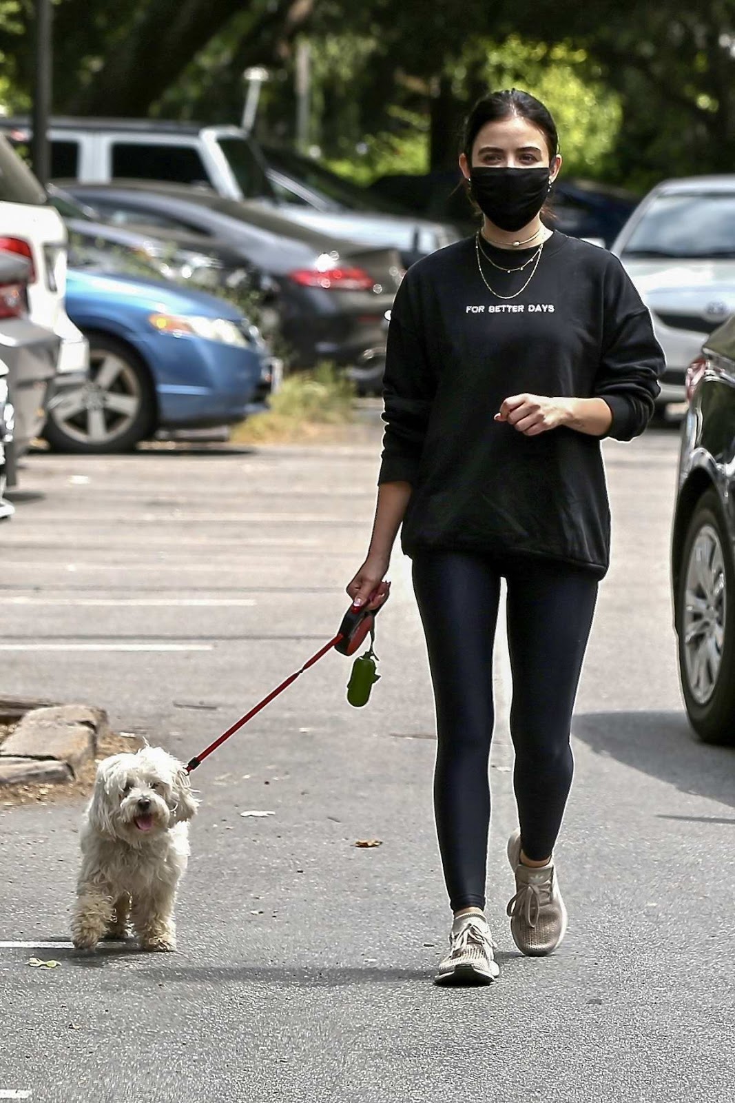 Lucy Hale high street style fashion latest photo