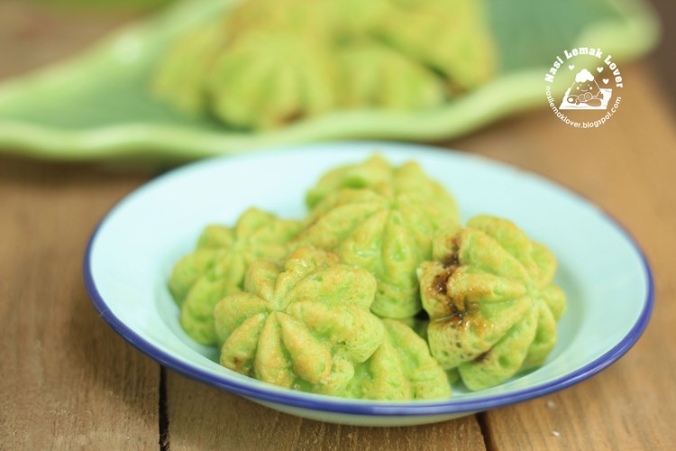 Nasi Lemak Lover: Kuih Pandan Cara Manis (gula Melaka 