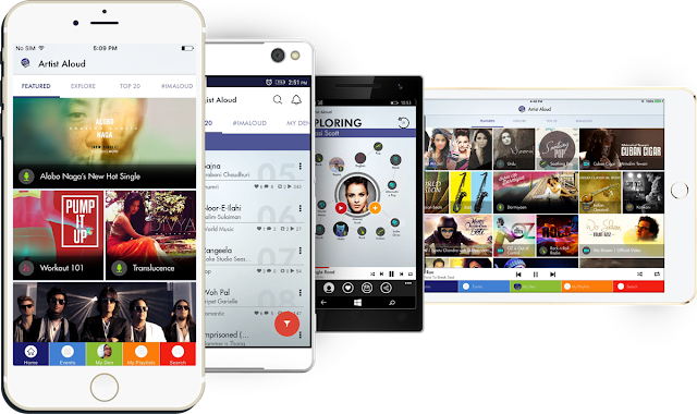 INTRODUCING INDIA’S ONLY INDEPENDENT CONTENT APP ARTIST ALOUD – THE APP