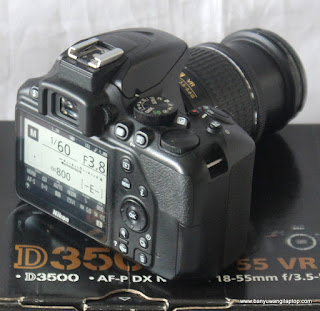 Jual Kamera Dslr Nikon d3500 WIfi - Bekas Banyuwangi   