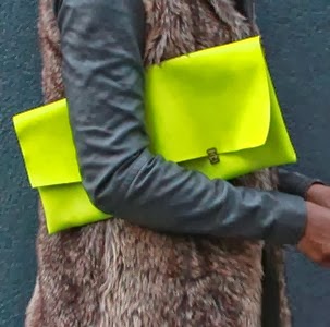 Fur-Vest-and-Homemade-Clutch2