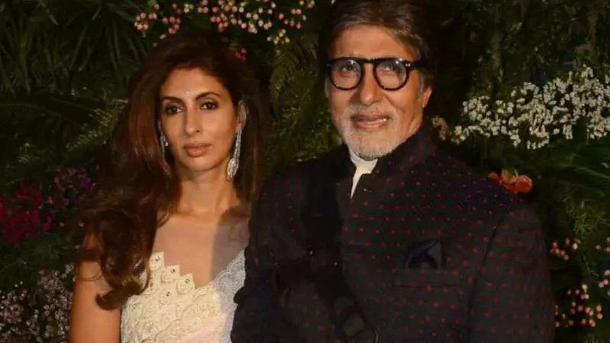 (Amitabh Bachchan And Shweta Bachchan