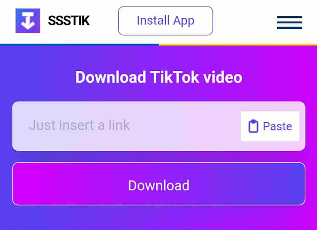 Download video Tiktok tanpa watermark, cara download video tanpa watermark android and iPhone, SnapTik tiktok downloader, savefrom.net SSSTIK,