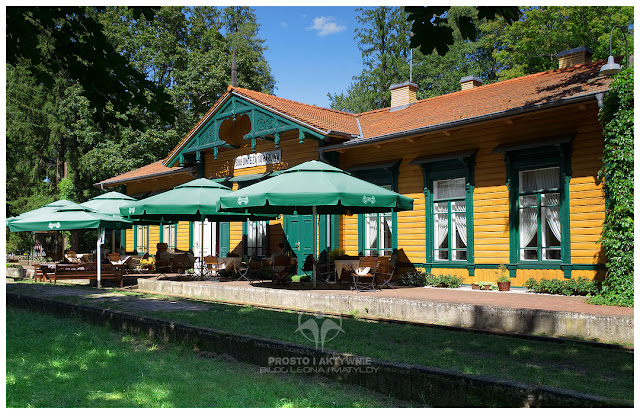 Kiedyś Białowieża Towarowa, obecnie Restauracja Carska w Białowieży